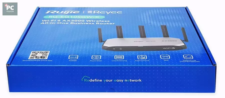 Ruijie Reyee RG-EG105GW-X — WiFi 6 AX3000